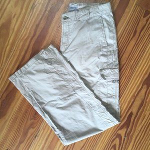 Women's Columbia Hiking Athletic Cargo Khaki Pants